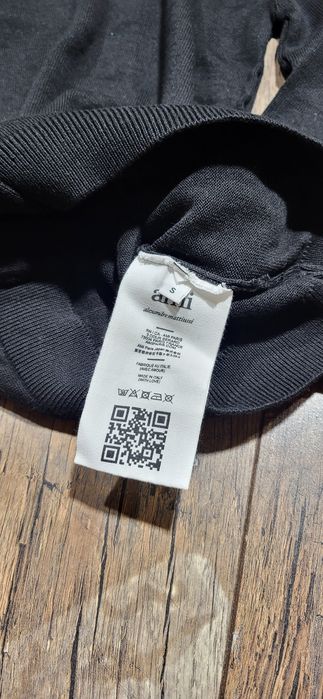 Ami golf damski bawełna premium czarny klasyk serce S