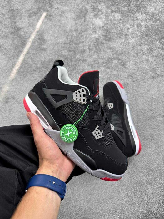 Кросівки Nike Air Jordan Retro 4 Black Canvas DH . Найк Джордан. Термо