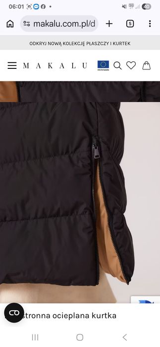 Płaszcz  zimowy  Makalu 38/40
