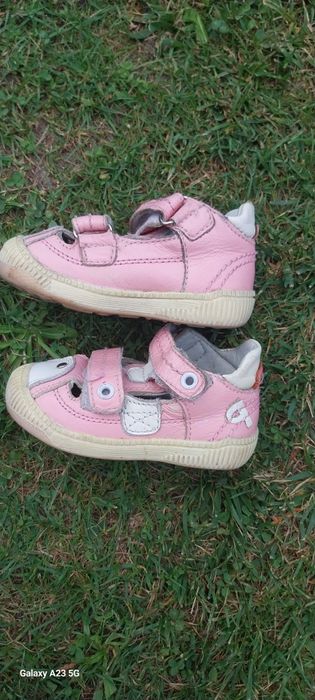 Buty buciki rozmiar 19 skóra piękne