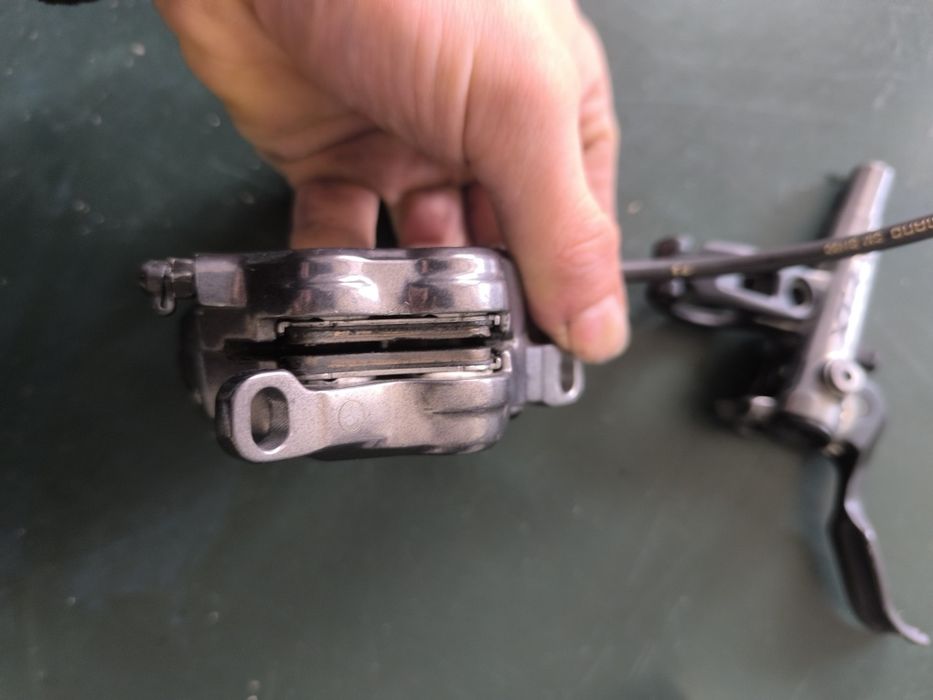 Hamulec tył xtr plus klocki m9120