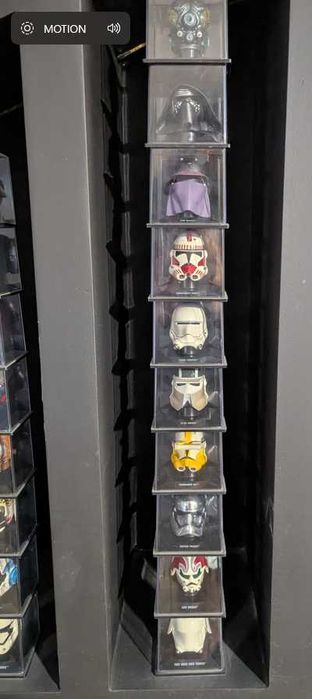 Coleção Star Wars DeAgostini – 71 Capacetes + Fascículos e Arquivadores