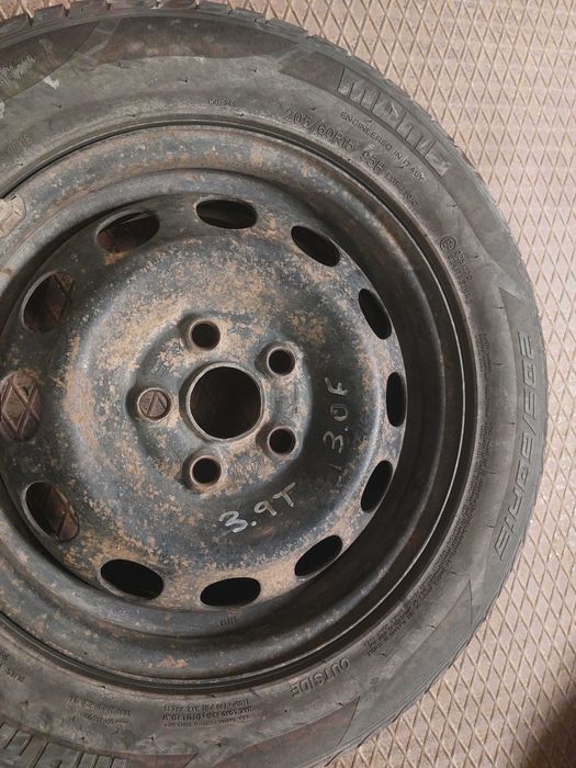 Jantes 15 com pneus usados