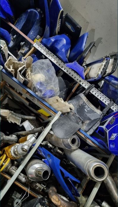 Na czesci 3x yamaha 450 yzf / wr 97 - 09r   glowica plastiki koło lagi