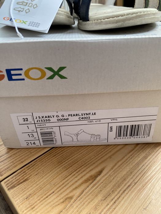 Босоніжки Geox для дівчинки