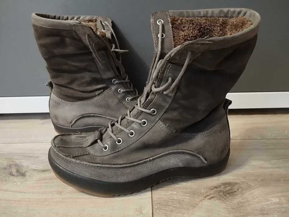 Ecco śniegowce kozaki 38 z membraną Gore Tex.