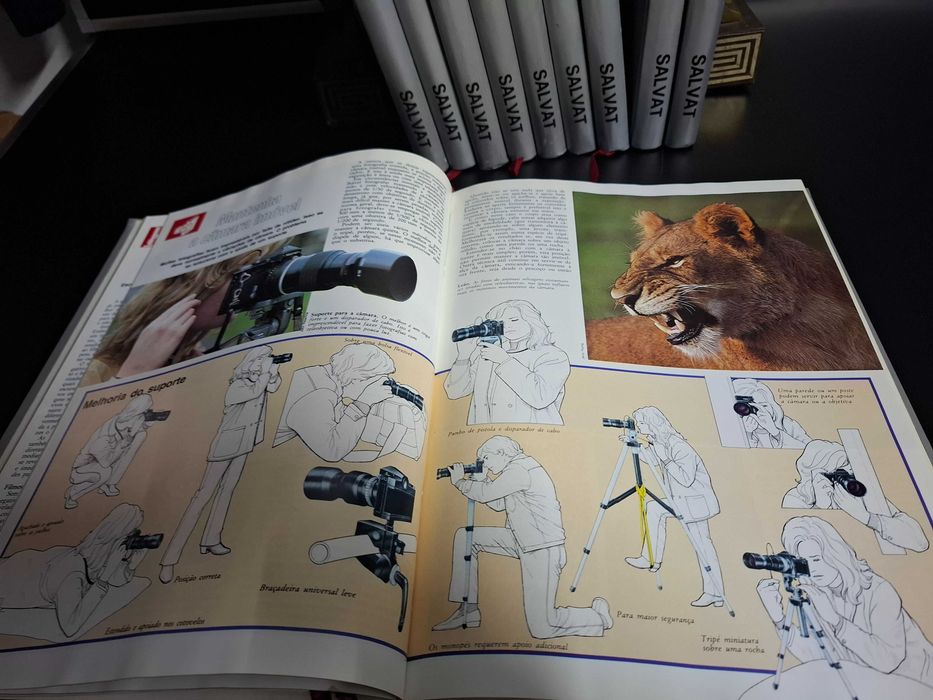 Foto Salvat 1984 10 volumes Encadernados