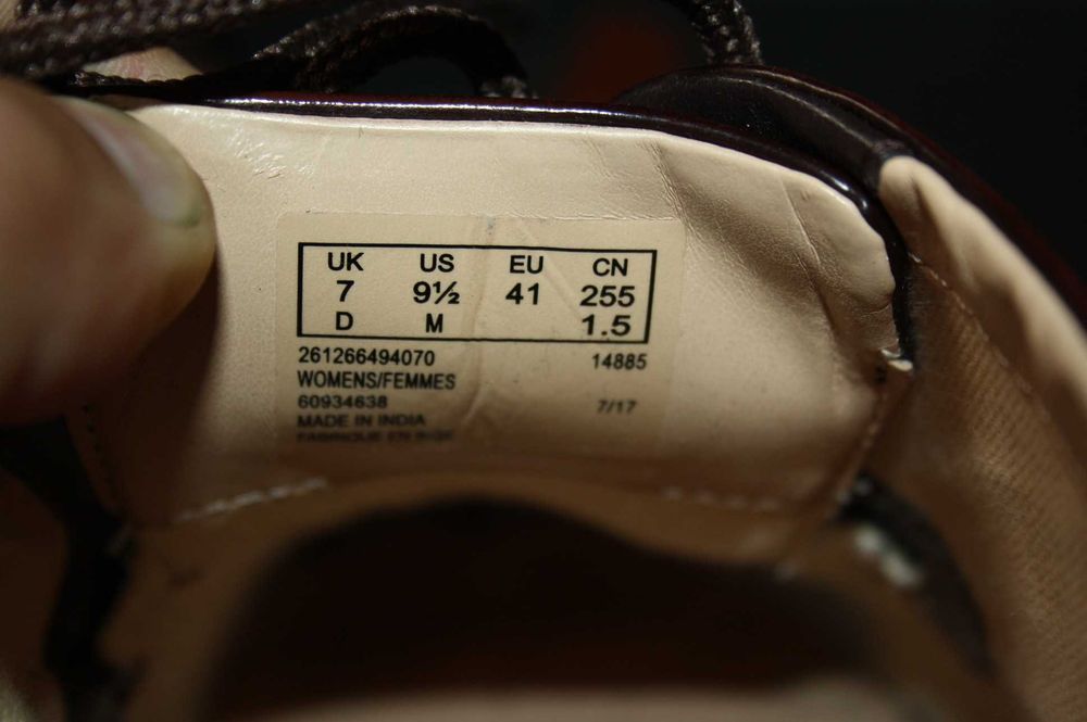super buty skorzane Clarks