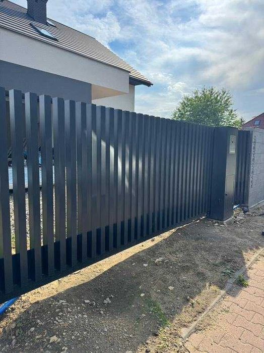 Bramy płoty balustrady