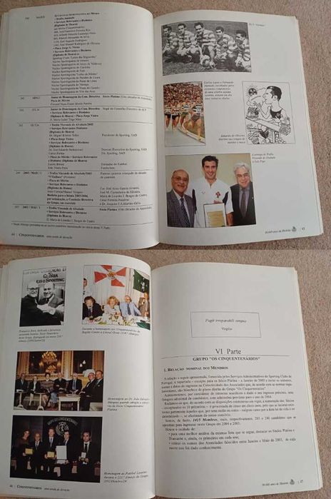 Livro- Cinquentenários Sporting, Uma Senda de Devoção, 1ª edição, 2003