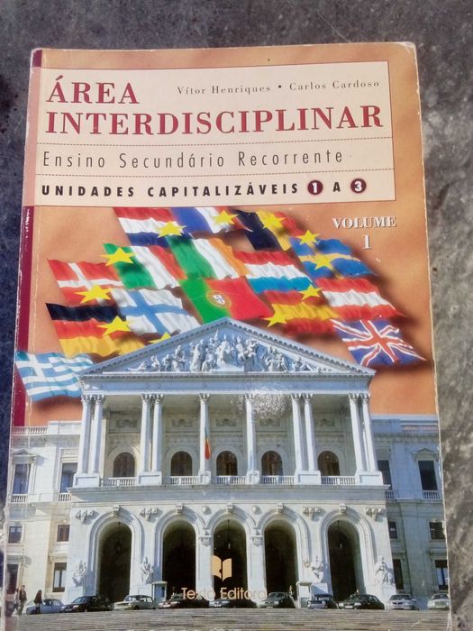 livros escolares de historia e outros