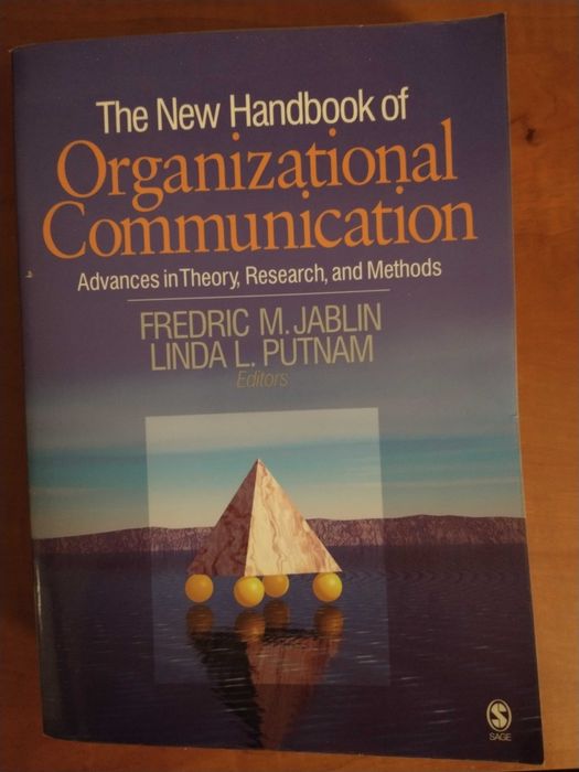 Livro The New Handbook of Organizational Communication