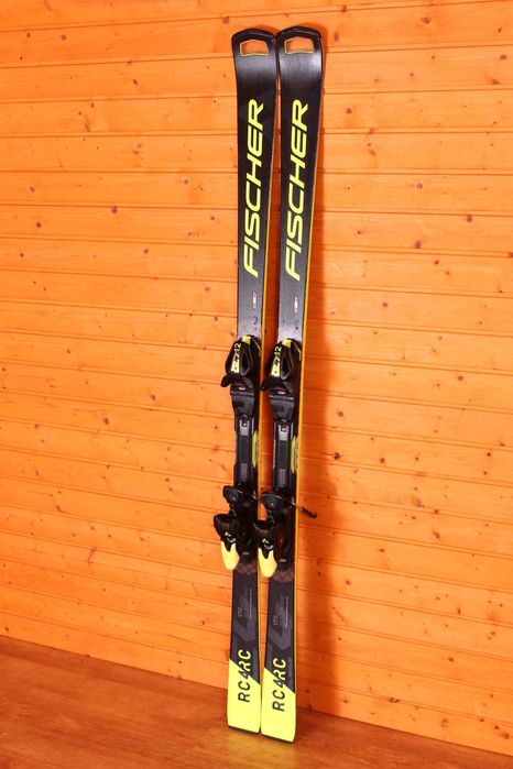 Narty Fischer RC4 RC 170 CM + Fischer Z12, R 17.5, AIRCARBON Ti !!!