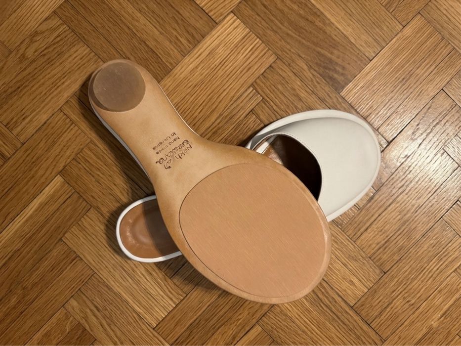 Продам новые полностью кожаные дизайнерские handmade шлепки