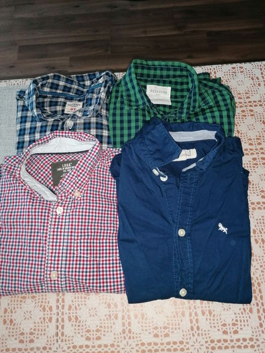 Chłopięce koszule H&M i Reserved