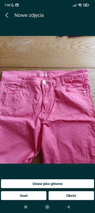 Spodnie damskie 3/4 r. 36