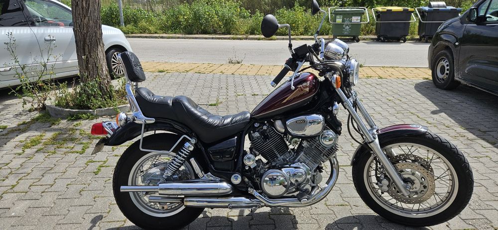 Virago 1100 toda de origem vendo ou troco por.      XJR 1300