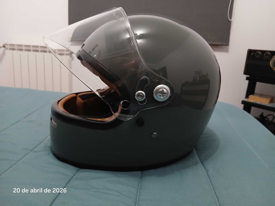 Capacete Cool Garage Race Grey Gloss