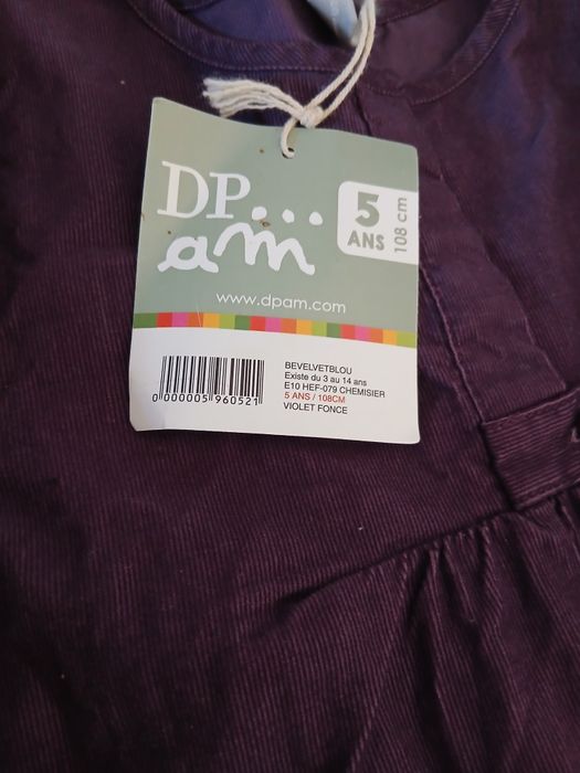 Blusa com manga criança