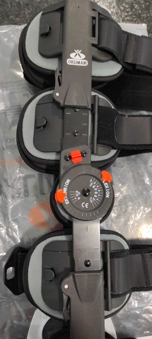 ÓRTESE DE JOELHO com bloqueio regulável