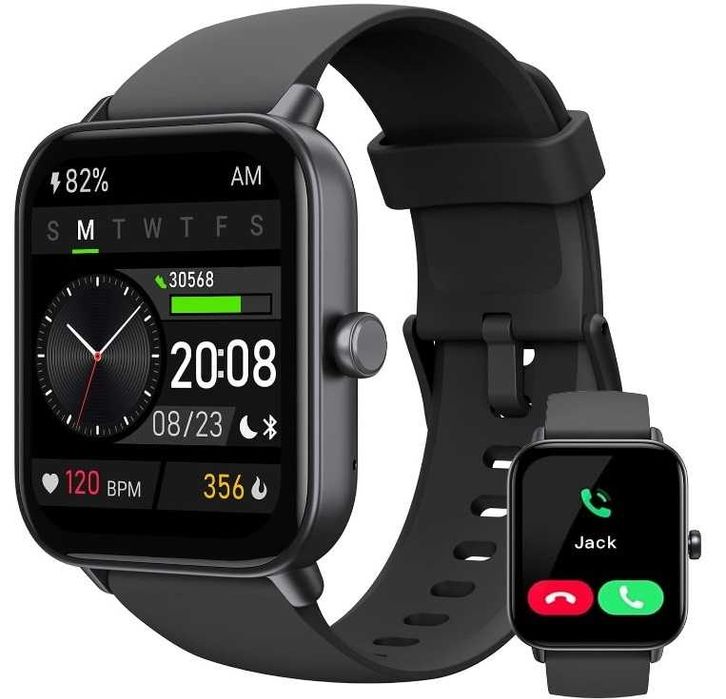 Zegarek SMARTWATCH Męski Rozmowy Ciśnienie POLSKIE MENU IP67 300mAh
