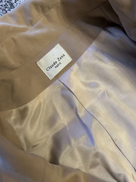 Claude Zana 42 Paris Trench Coat casaco sobretudo