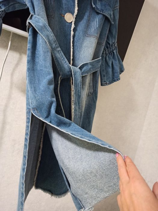 Пальто джинсове,MaxMara,размір м