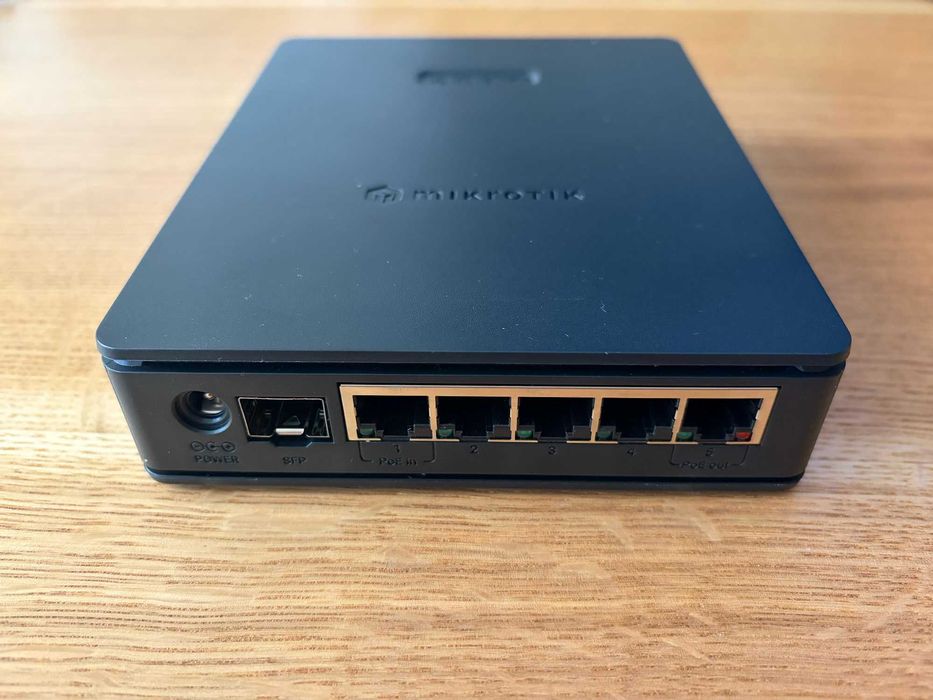 Wifi 6 SFP Poe Роутер hAP ax S AX3000