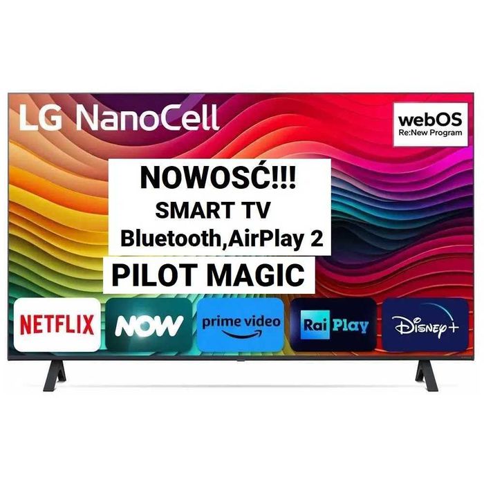 Telewizor LED LG 43NANO82T6B 4K UHD webOS Smart TV Pilot Magic