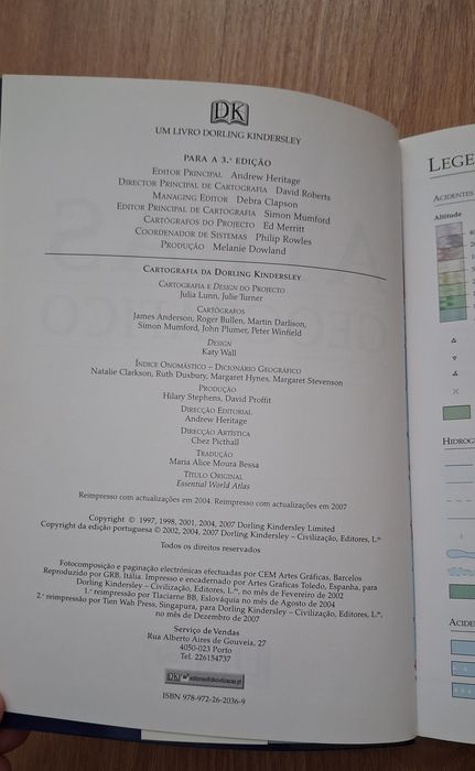 Livro Atlas Geográfico Dorling Kindersley
