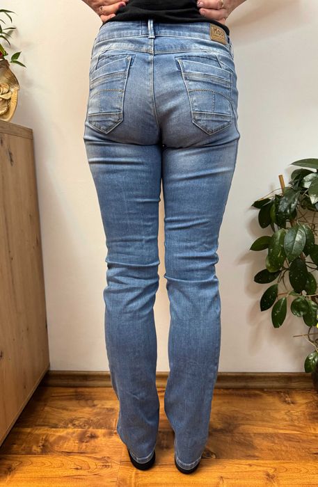 Spodnie jeansowe jeansy proste straight Miracle of Denim W28 L34 M