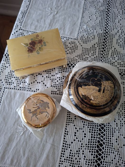 Conjunto de Antiguidade 24k gold