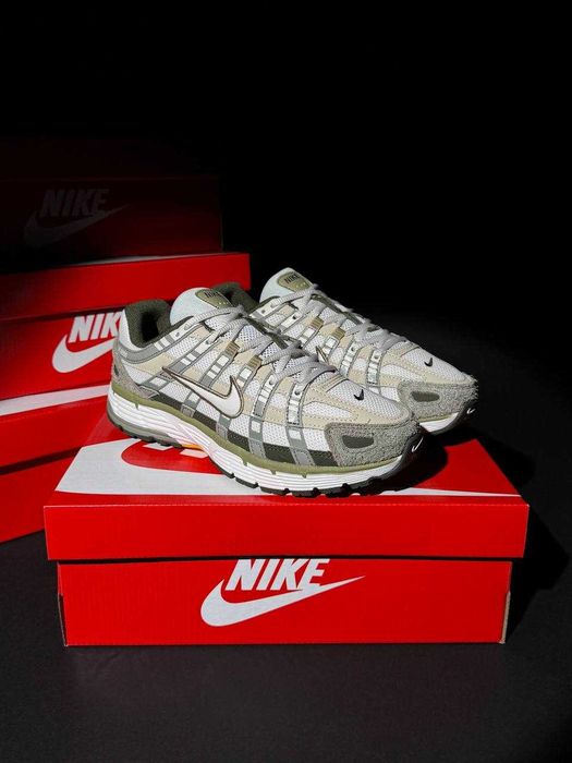 !SALE! Nike P-6000 Olive White Beige 41 42 43 44 45 найки