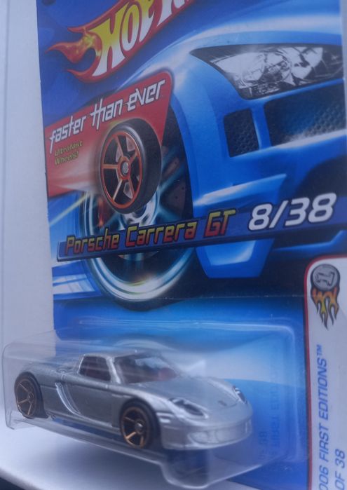 Hot wheels do ano 2006 Porsche Carrera GT