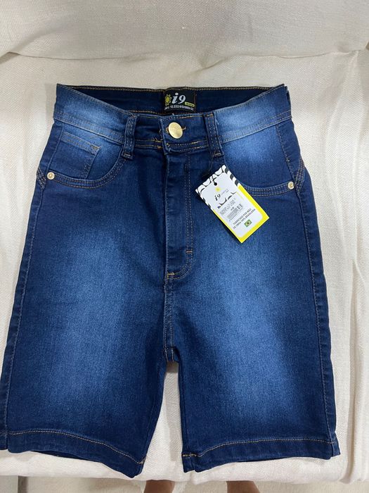 Kit 3 Bermudas Jeans Femininas – Fabricado no Brasil