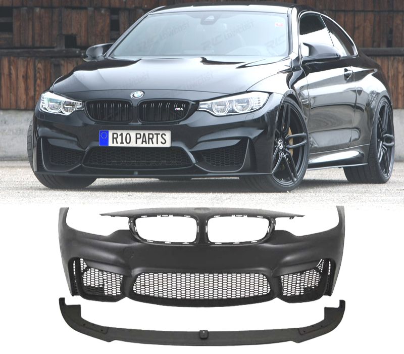 PÁRA-CHOQUES DIANTEIRO BMW F32 F33 F36 LOOK M4 + SPOILER LIP
