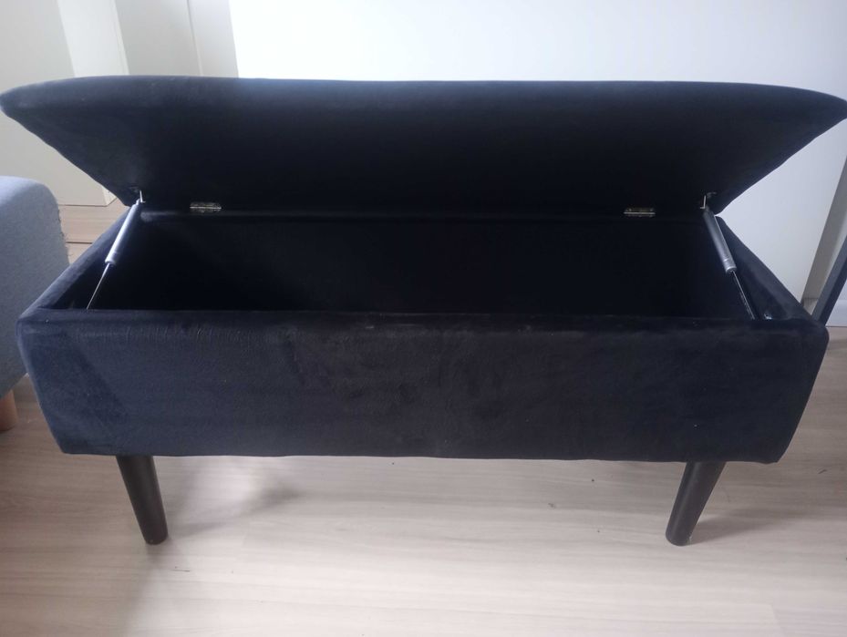 Ławka Badsted Jysk czarna