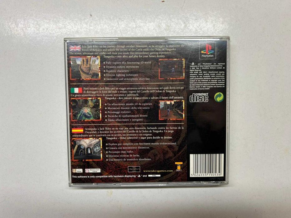 PS1 - Tunguska: Legends Of Faith