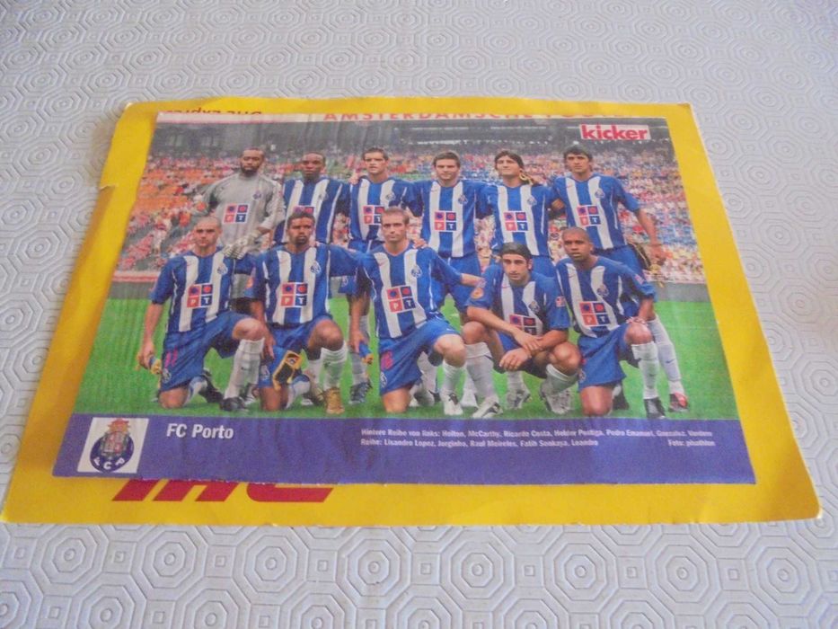 Posters de futebol da Champions League 2005-06