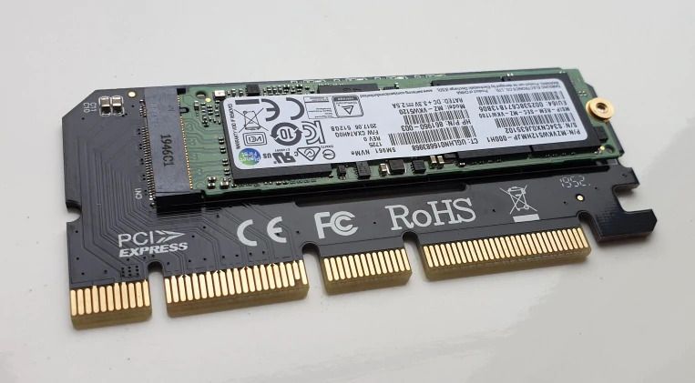 Adaptador Disco M.2 NVMe Para PCIE