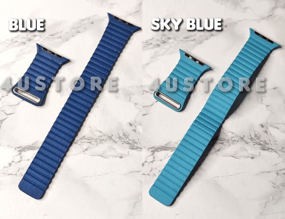 Ремешок Leather Loop Apple Watch кожаный магнитный шкіряний ремінець