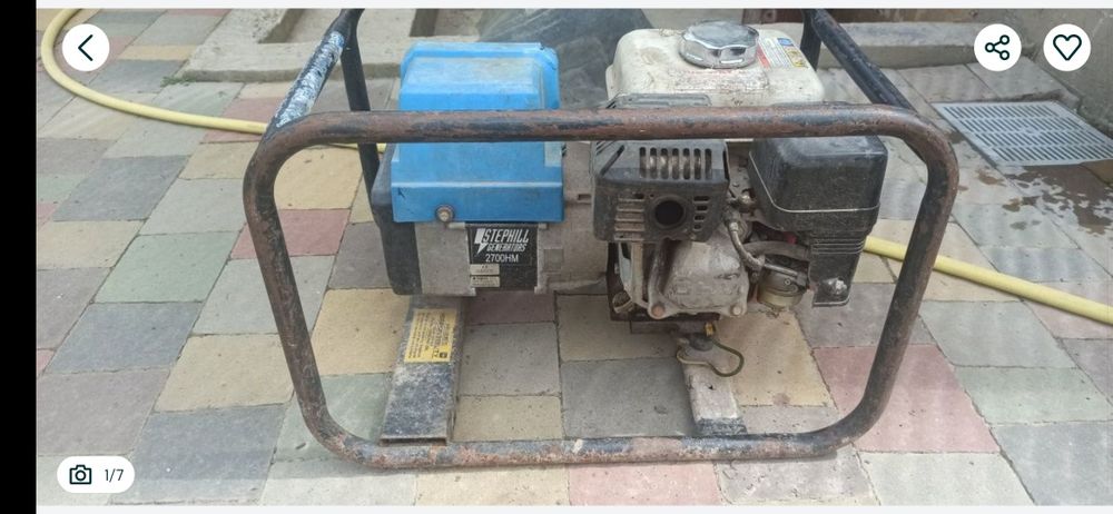 Генератор 2.7 квт 220 вольт