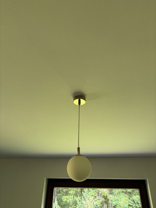 lampa kula markslojd - średnica 125 mm; szczotkowana stal mleczne szkło