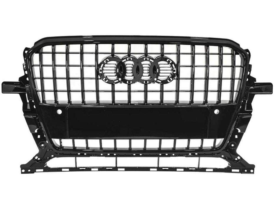 Решітка радіатора (чорна глянцева) AUDI Q5 (8R) 2012-2016, PAD07033BS
