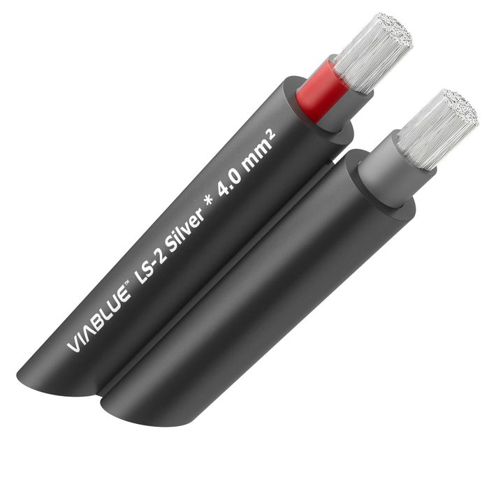 VIABLUE kabel głośnikowy LS-2 Silver 4mm2/ na metry