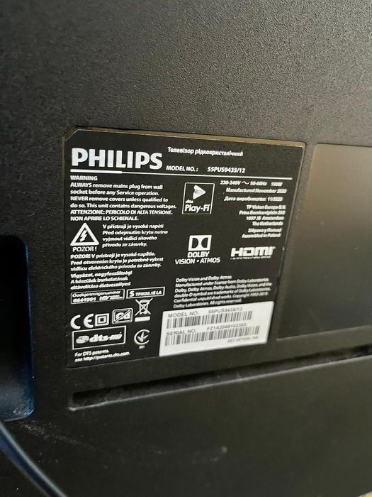 Tv Philips 55 cali