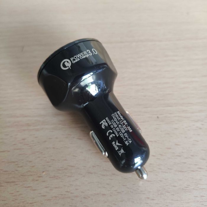 Carregador Isqueiro Carro 4 Entradas