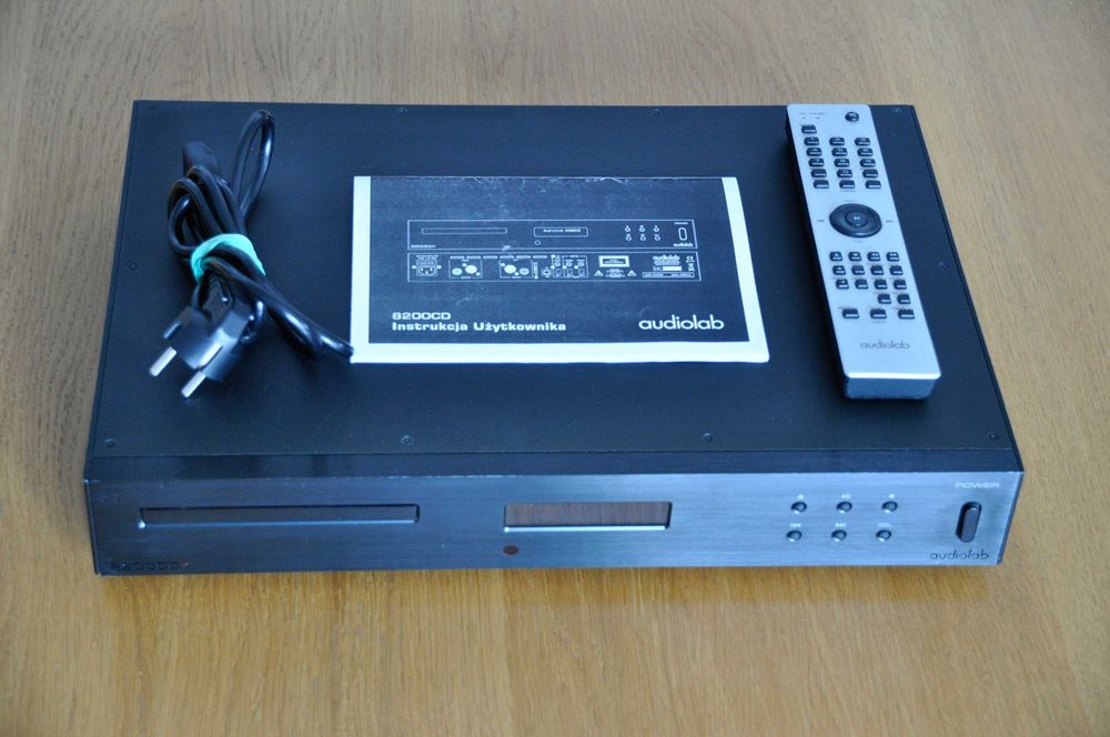 Odtwarzacz CD/transport Audiolab 8200CD (czarny)