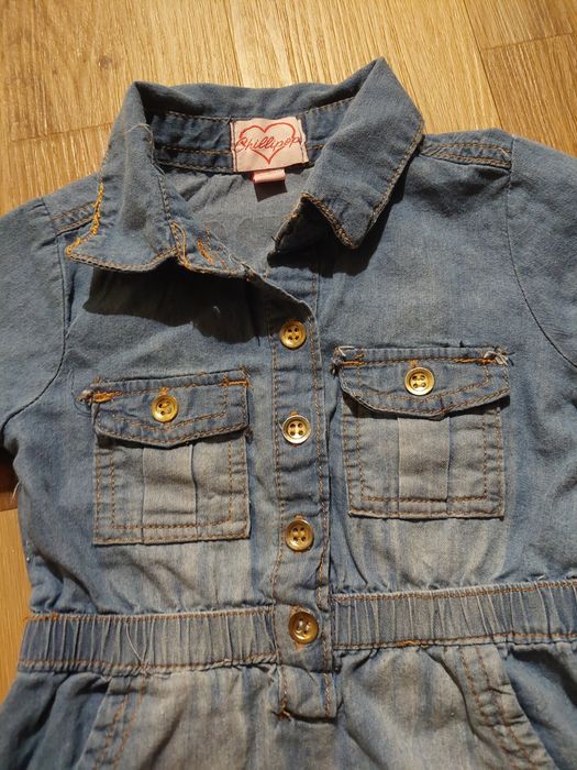 Jeansowa sukieneczka