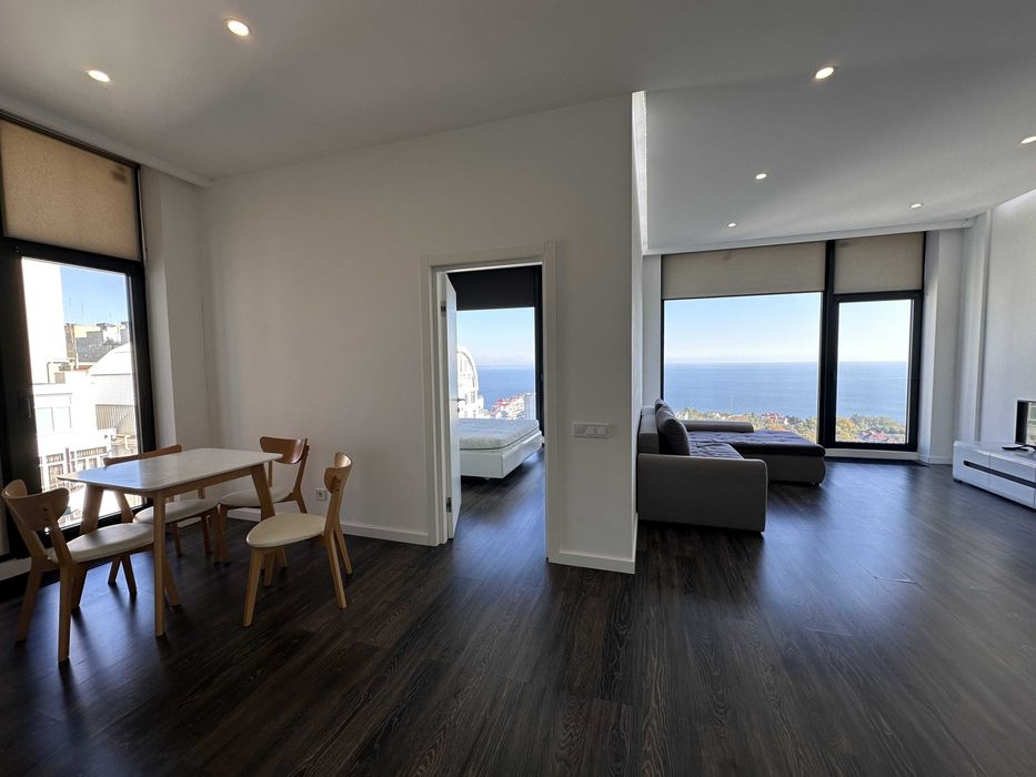 Новая 2комн с кухней студией на Французском бульваре, ПАНОРАМА МОРЯ